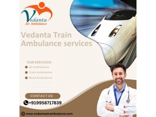 Opt for Vedanta Train Ambulance in Pune for Attentive Patient Travel
