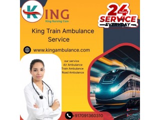 King Train Ambulance Service In Indore offers helpful services