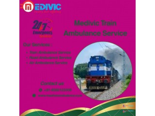 Medivic Aviation Train Ambulance Services in Kolkata Take Care in Each Travel