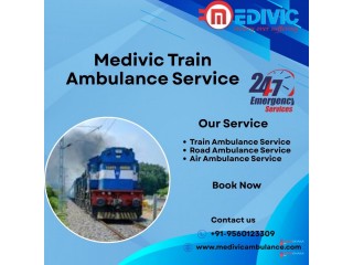 Find peace of mind during your transfer with Medivic Aviation Train Ambulance in Ranchi