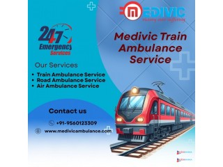 Travel with Care by Selecting Medivic Aviation Train Ambulance Services in Patna