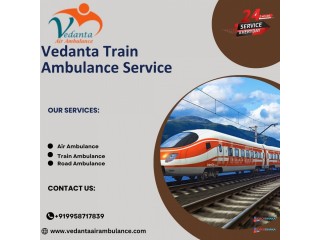 Choose Vedanta Train Ambulance Services in Ranchi for a Journey with Treatment