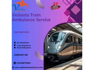 Vedanta Train Ambulance in Siliguri provides Timely Patient Transfer