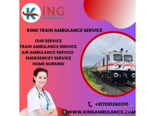 King Train Ambulance Services in Jamshedpur for City-to-City Health Transfers