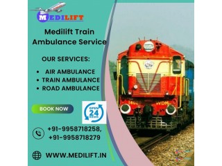 Medilift Train Ambulance in Mumbai is the Best for those seeking medical Transport