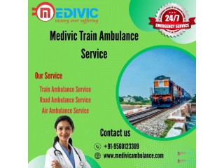 Medivic Aviation train ambulance services in Kolkata to provide transfer to the ICU