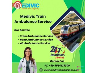 Medivic Aviation Train Ambulance in Ranchi makes your Transfer Journey Safe and Easy