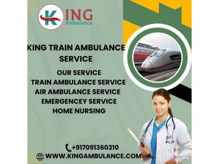 King Train Ambulance in Siliguri offers a Planned Shifting Mission