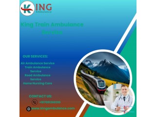 King Train Ambulance in Lucknow is providing Safe Mode of Medical Transportation