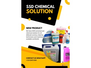 SSD CHEMICAL WITH MACHINES FOR ALL DEFACED NOTES CLEANING
