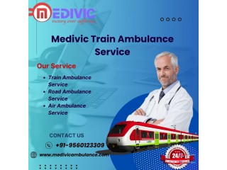 Medivic Aviation Train Ambulance in Kolkata Makes It Easy to Get to Far Places
