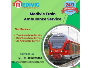 Medivic Aviation Train Ambulance in Delhi is Designed for Comfort and Medical Monitoring