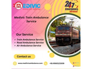 Medivic Aviation Train Ambulance in Ranchi provides transfer facility at an affordable cost