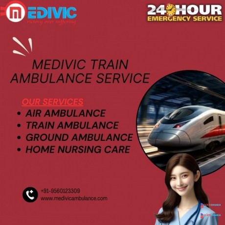 medivic-train-ambulance-in-kolkata-has-qualified-doctors-and-transfer-experience-big-0