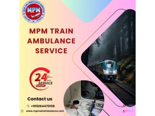 MPM Train Ambulance in Jabalpur offers Stable Transportation