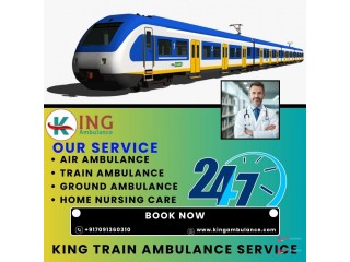Trusted King Train Ambulance Services in Patna for Urgent Health Travel