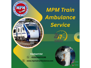 MPM Train Ambulance Act as a Small Medical Room in Gorakhpur