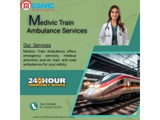 Medivic Train Ambulance in Guwahati is assembled simply, reaching even the farthest places