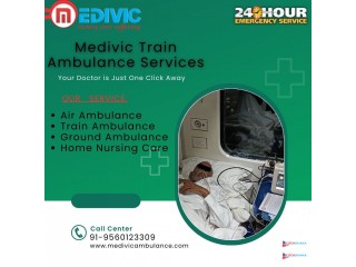 Patients in Bangalore were carefully taken care of by the Medivic Train Ambulance