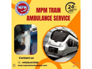 MPM arranged a fully supported medical train service for patients from Gorakhpur