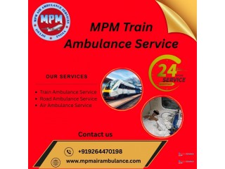 MPM Train Ambulance Services in Dibrugarh provides equal treatment to every critical patient
