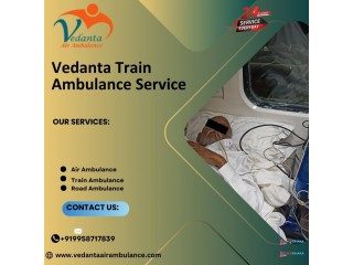 Vedanta Train Ambulance in Mumbai wills Transport Patients with Full Equipment
