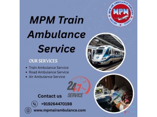 MPM Train Ambulance responds quickly to critical patients in Patna, even in emergencies