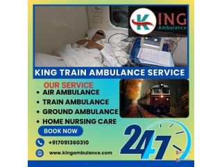 Now it's even easier to schedule King Train Ambulance Service in Guwahati