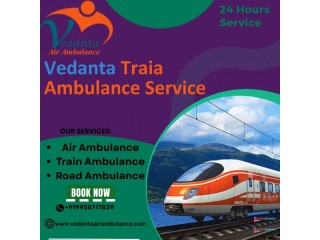 Vedanta Train Ambulance provides travel with the best care to patients in Vellore