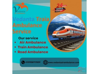 Vedanta Train Ambulance Services in Siliguri Makes Your Travel Easier