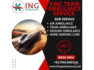 King Train Ambulance in Ranchi Ensures the Stability of the Patient during Transport