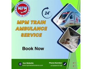 The specialty of the MPM train ambulance is to provide treatment and care to patients in Ranchi
