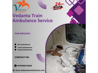 Vedanta Train Ambulance in Ranchi is Available to meet your Urgent Needs