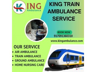 King Train Ambulance Service in Bangalore reaches emergency situations in the fastest and safest way