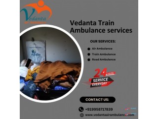 Vedanta Train Ambulance Service is becoming the ideal Choice in Guwahati