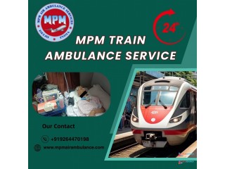 MPM Train Ambulance in Indore helps caring families to transfer patients