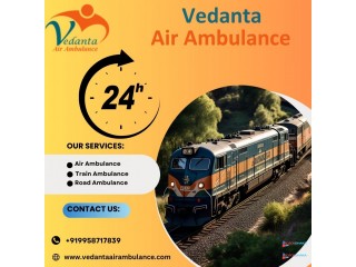 Trust Vedanta Train Ambulance Services for the best healthcare emergency transfer in Varanasi