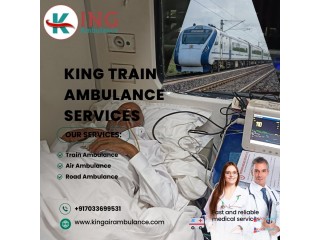 King Train Ambulance in Patna Attends the Patients Needs from Starting