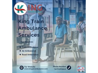 You can get the Necessary Care from King Train Ambulance in Guwahati