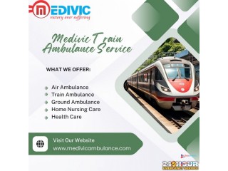 Opt for Medivic Train Ambulance in Ranchi if you cannot travel through an Ambulance