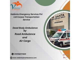 Vedanta Dead Body Ambulance in Bangalore Ensures Transfers are Completed on TimeTime