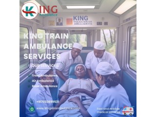 Use King Train Ambulance in Kolkata to transfer the patient on time