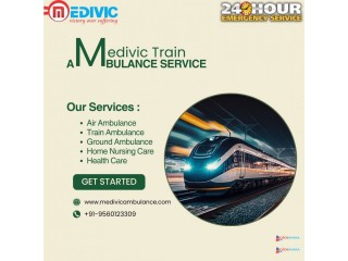 Medivic Train Ambulance in Bangalore Offers Personalized Patient Care for Shifting