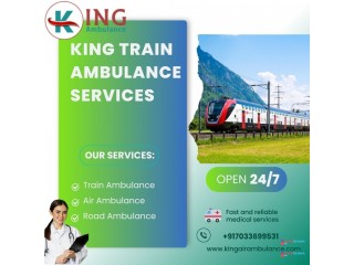 The medical staff of King Train Ambulance in Guwahati is skilled in transporting patients