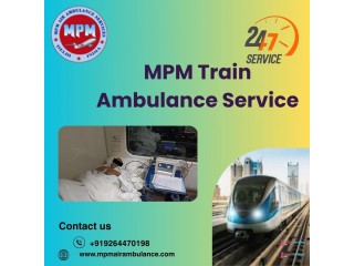 MPM Train Ambulance Never Stops Providing Care during Transfers in Jamshedpur