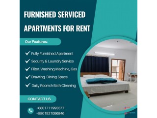 3Bed Room Serviced Apartment RENT in Bashundhara R/A.