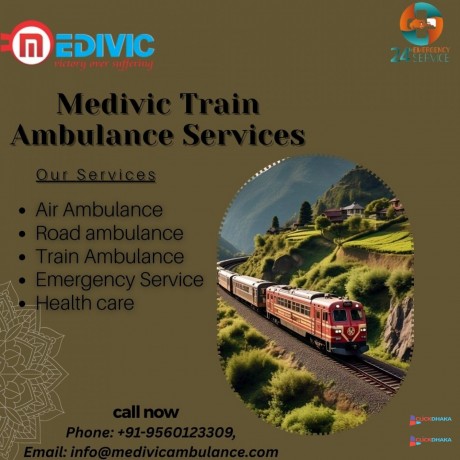 medivic-train-ambulance-services-in-patna-provides-continuous-care-during-the-journey-big-0