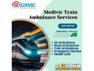 Medivic Train Ambulance is the best for transferring patients and medical equipment in Ranchi