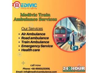 Medivic Train Ambulance in Kolkata Promotes Protection for Patients
