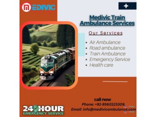 Medivic Train Ambulance Service in Bangalore handled by Patient transfers are safe and expertly